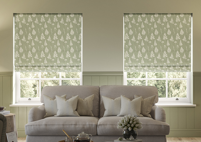 Emily Bond Tynesfield, Sage - Twist&Fit Roman Blind - Image 3